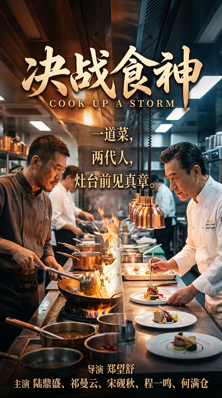 《决战食神》主视觉